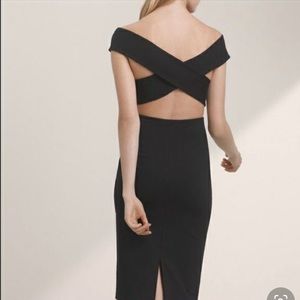 Aritzia Talula Grey Bodycon Dress